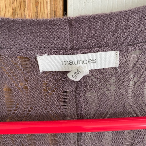 Purple Maurice’s Peasant Cardigan - Picture 4 of 5